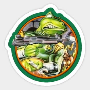 Cosmic Wartoad (Badge) Sticker